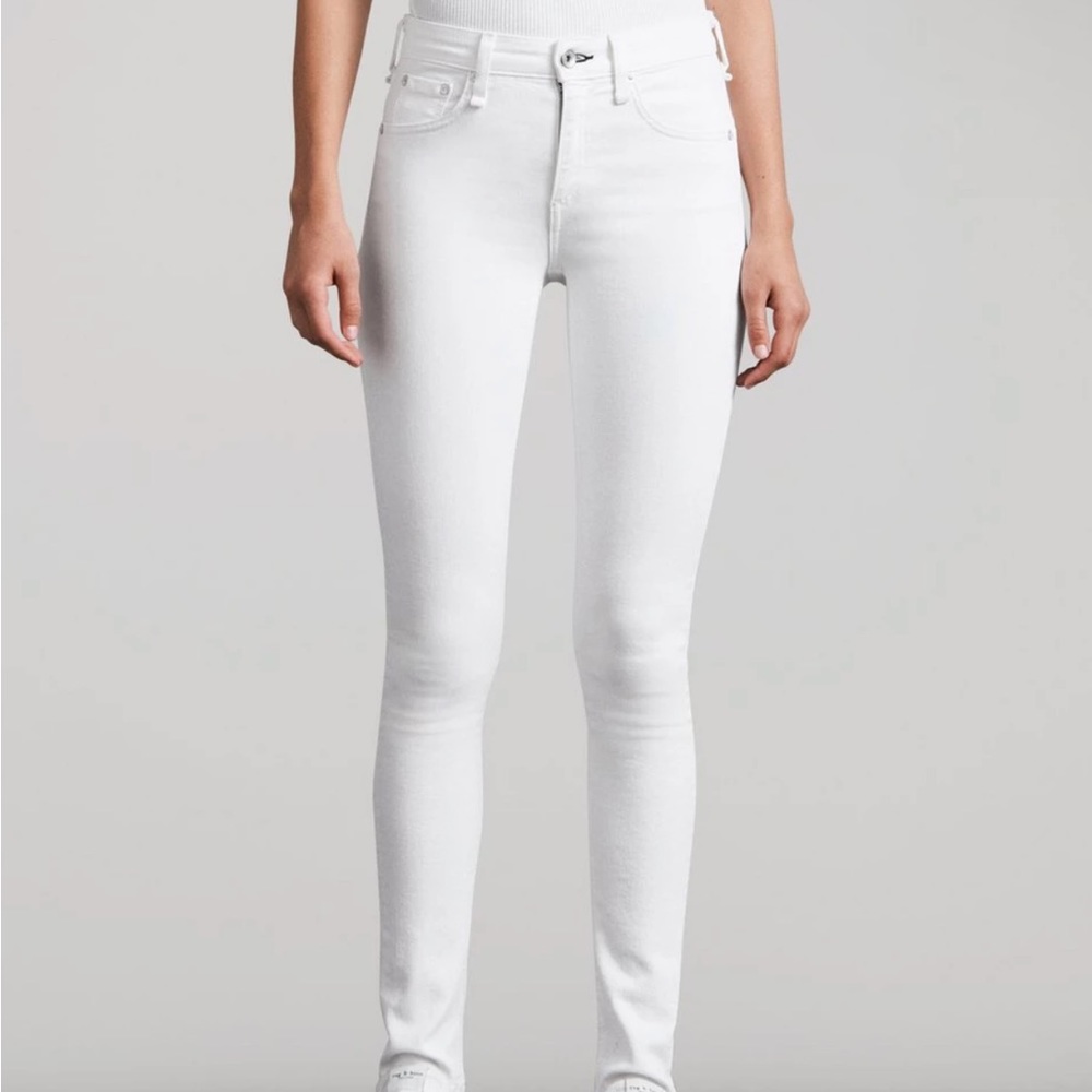 Rag & Bone Bright White Skinny Jeans